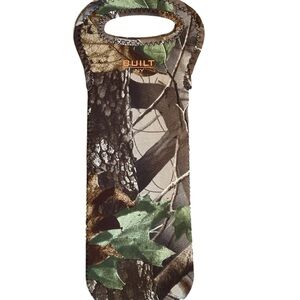 Built NY Camouflage Neoprene Drink Bottle Holder Camo Realtree 15” x 5”